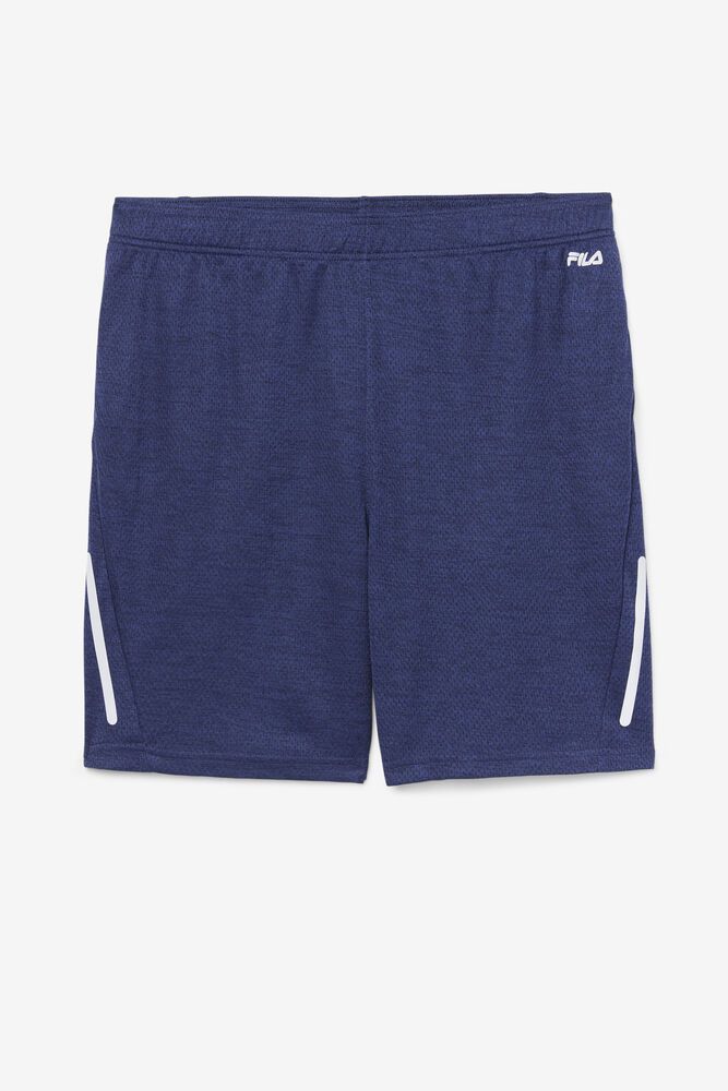 Fila Shorts Gaylon Mens Navy - India KEG-152704